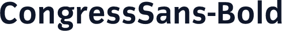 CongressSans-Bold