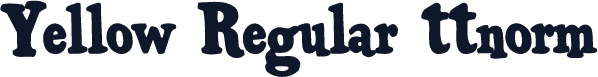 Yellow Regular ttnorm