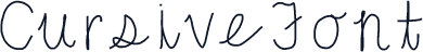 CursiveFont