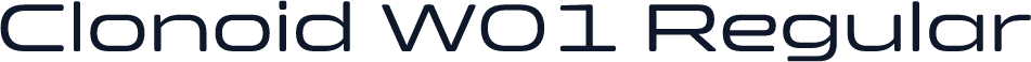 Clonoid W01 Regular
