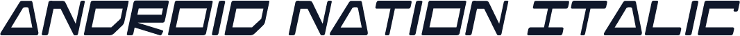 Android Nation Italic
