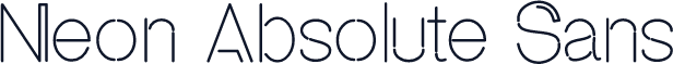 Neon Absolute Sans