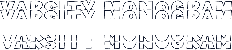 Varsity Monogram