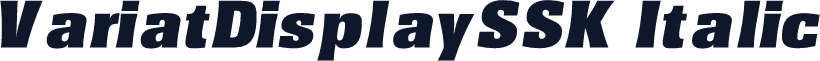 VariatDisplaySSK Italic