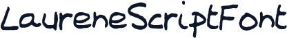 LaureneScriptFont