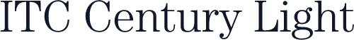 ITC Century Light