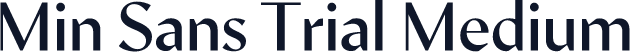 Min Sans Trial Medium