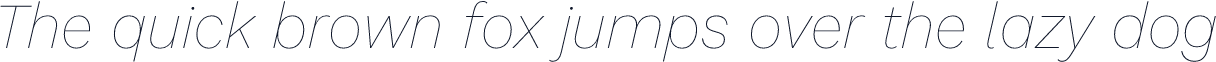Kantumruy Pro Thin Italic