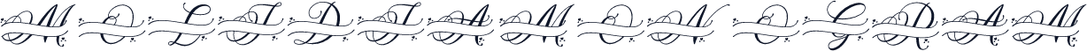 MOLIDIA MONOGRAM
