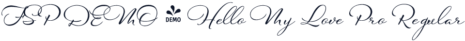 FSP DEMO - Hello My Love Pro Regular