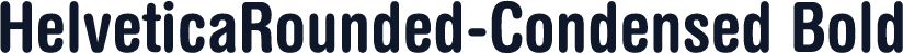 HelveticaRounded-Condensed Bold