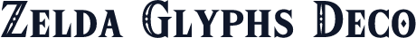 Zelda Glyphs Deco