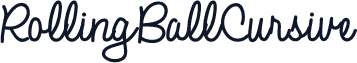 RollingBallCursive