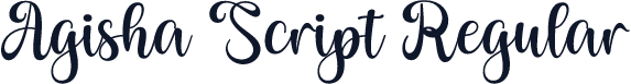 Agisha Script Regular
