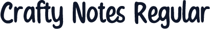 Crafty Notes Regular