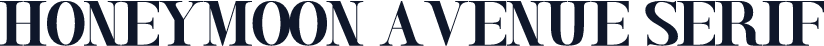 Honeymoon Avenue Serif