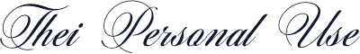 Thei Personal Use
