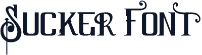 Sucker Font
