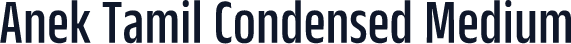Anek Tamil Condensed Medium