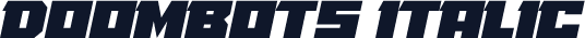 Doombots Italic