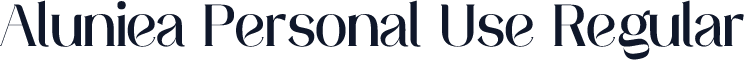Aluniea Personal Use Regular