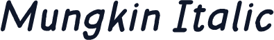 Mungkin Italic