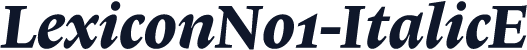 LexiconNo1-ItalicE