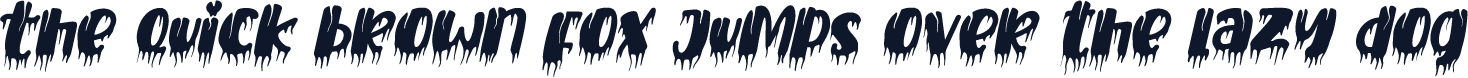 Spooky Christmas Italic