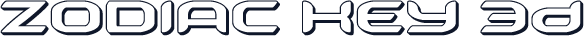 Zodiac Key 3D