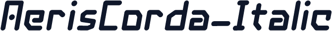 AerisCorda-Italic