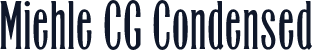 Miehle CG Condensed
