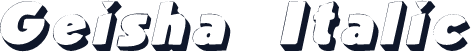 Geisha Italic