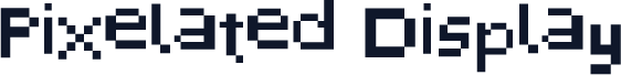 Pixelated Display