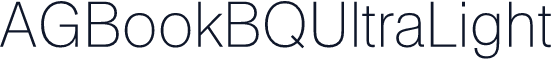 AGBookBQUltraLight