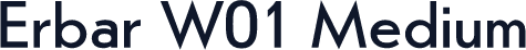 Erbar W01 Medium