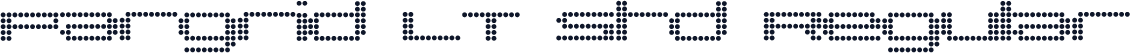 Pargrid LT Std Regular