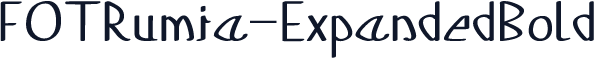 FOTRumia-ExpandedBold