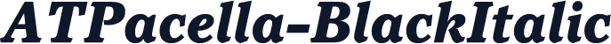 ATPacella-BlackItalic