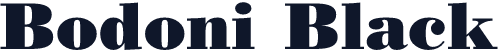 Bodoni Black