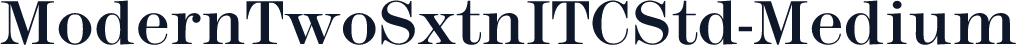 ModernTwoSxtnITCStd-Medium