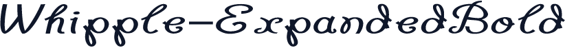 Whipple-ExpandedBold