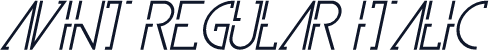 Avint Regular Italic