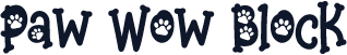 Paw Wow Block