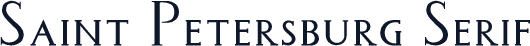 Saint Petersburg Serif