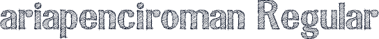 ariapenciroman Regular