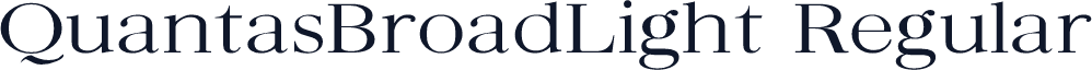 QuantasBroadLight Regular