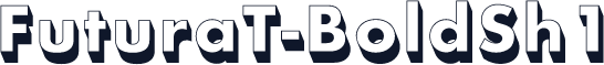 FuturaT-BoldSh1
