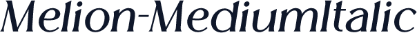 Melion-MediumItalic