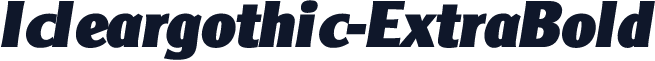 Icleargothic-ExtraBold