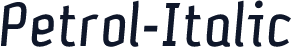 Petrol-Italic